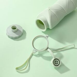Sports Kettle Food Grade Silicone Diamond Folding Water Cup Outdoor Creative - Image 6