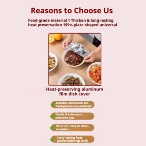 Aluminum Foil Insulation Film Food Cover Waterproof - Image 6