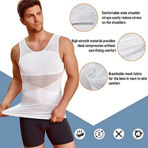 Men's Body Waist Shaper Compression Shirts - Image 1