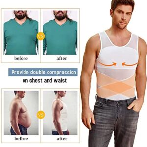 Men's Body Waist Shaper Compression Shirts - Image 2