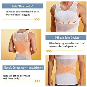 Men's Body Waist Shaper Compression Shirts - Image 6